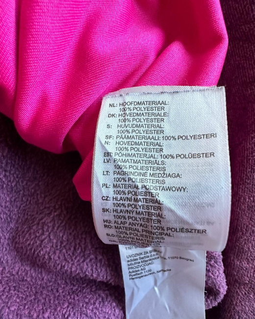 Sudadera Deportiva Adidas Mujer Morado XL - Segunda Mano