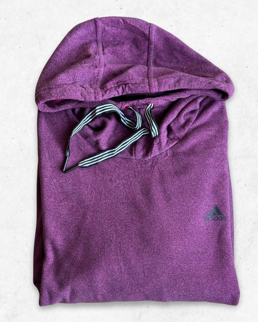 Sudadera Deportiva Adidas Mujer Morado XL - Segunda Mano
