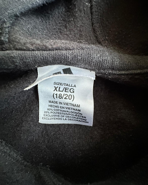 Sudadera Deportiva Adidas Mujer Negro XL - Segunda Mano