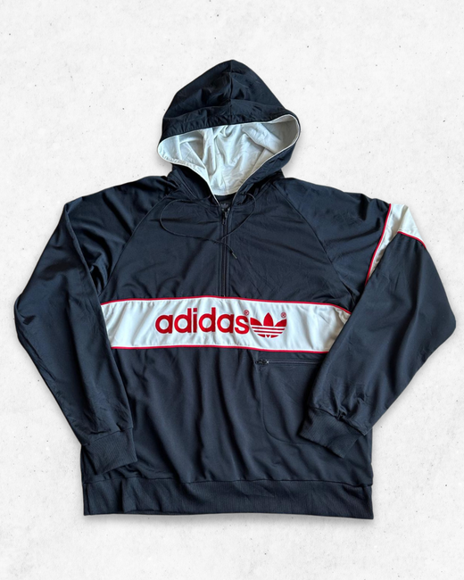 Sudadera Adidas Vintage Hombre Negro XL