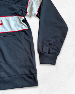 Sudadera Adidas Vintage Hombre Negro XL - Segunda Mano
