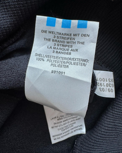 Sudadera Adidas Vintage Hombre Negro XL - Segunda Mano