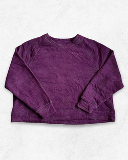 Sudadera Champion con relieve Mujer Burdeos XL