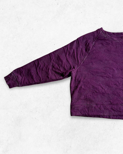 Sudadera Champion con relieve Mujer Burdeos XL