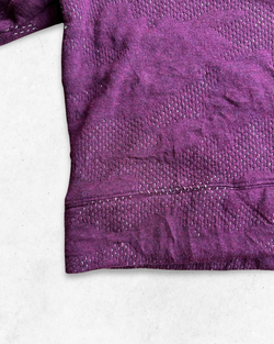 Sudadera Champion con relieve Mujer Burdeos XL