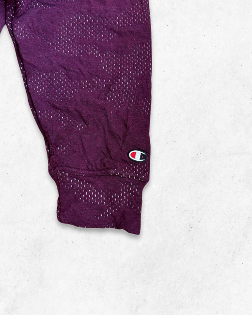 Sudadera Champion con relieve Mujer Burdeos XL