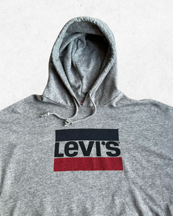 Sudadera Levis Retro Mujer Gris L