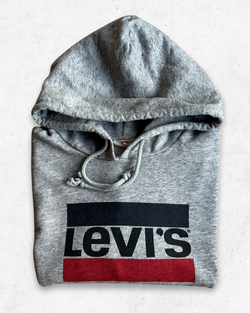 Sudadera Levis Retro Mujer Gris L