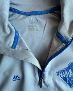 Sudadera MLB Kansas City Royals Gris Claro XXL