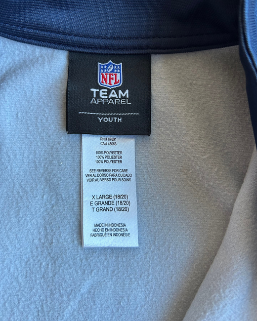 Sudadera NFL Dallas Cowboys Niños Azul Marino XL