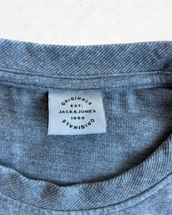 Sudadera NFL Oficial Logo NFL Gris S