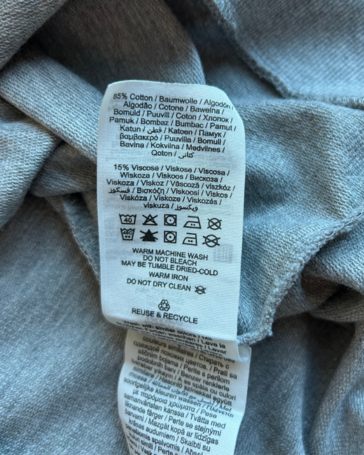 Sudadera NFL Oficial Logo NFL Gris S