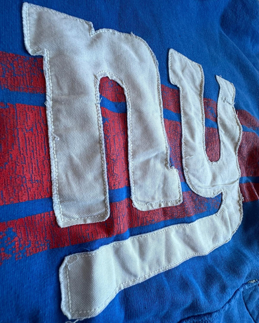 Sudadera NFL Vintage New York Giants Azul M