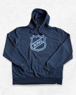 Sudadera NHL Oficial Logo NHF Negro XXL