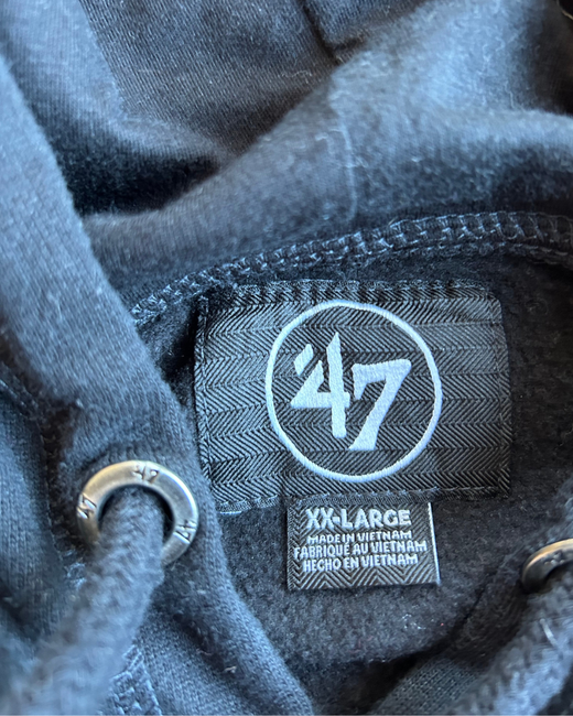 Sudadera NHL Oficial Logo NHF Negro XXL