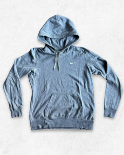 Sudadera Nike Clásica Mujer Gris L - Segunda Mano