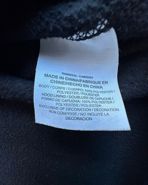 Sudadera Nike Just Do It Negro S - Segunda Mano