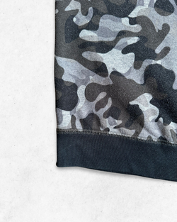 Sudadera Nike Militar Mujer Negro y Gris L - Segunda Mano
