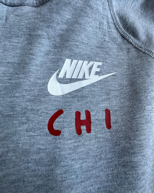Sudadera Nike We Run Deep Mujer Gris L - Segunda Mano
