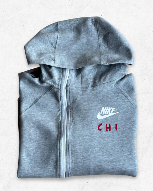 Sudadera Nike We Run Deep Mujer Gris L - Segunda Mano