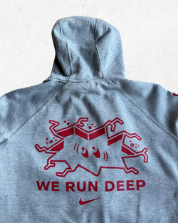 Sudadera Nike We Run Deep Mujer Gris L - Segunda Mano