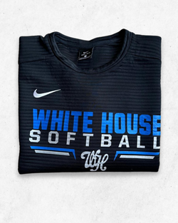 Sudadera Nike White House Softball Mujer Negro XL - Segunda Mano
