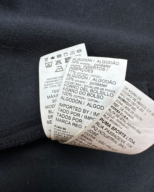 Sudadera Deportiva Puma Mujer Gris y Negro S - Segunda Mano
