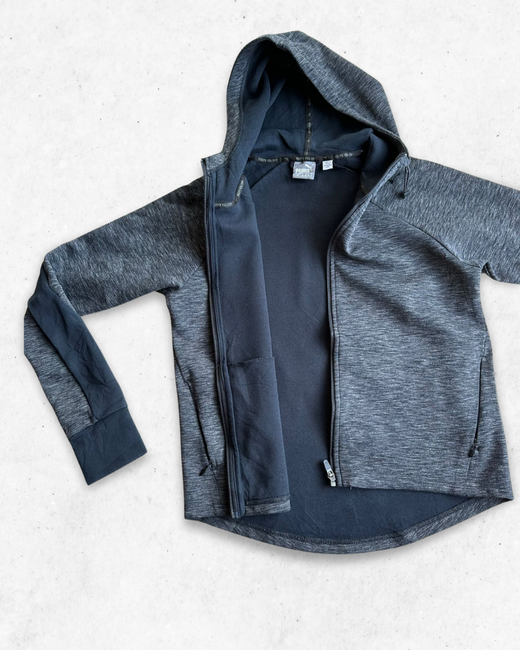 Sudadera Deportiva Puma Mujer Gris y Negro S - Segunda Mano