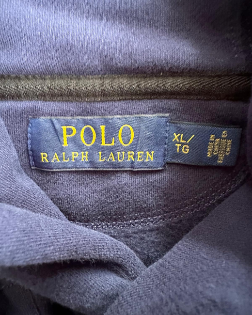 Sudadera Ralph Lauren Hombre Azul Marino XL