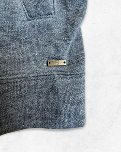 Sudadera Sherpa Tommy Hilfiger Mujer Gris M