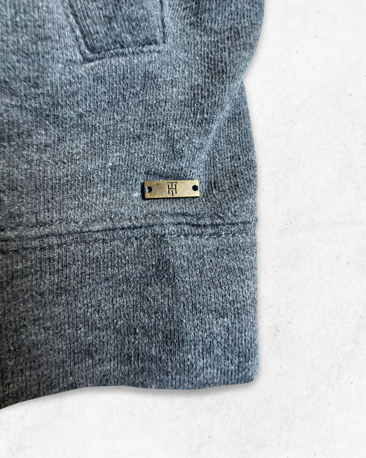 Sudadera Sherpa Tommy Hilfiger Mujer Gris M