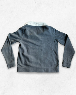 Sudadera Sherpa Tommy Hilfiger Mujer Gris M