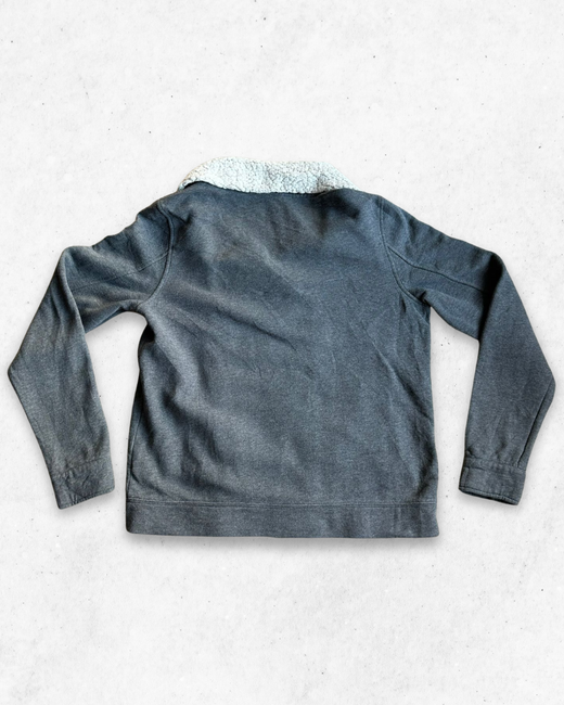 Sudadera Sherpa Tommy Hilfiger Mujer Gris M