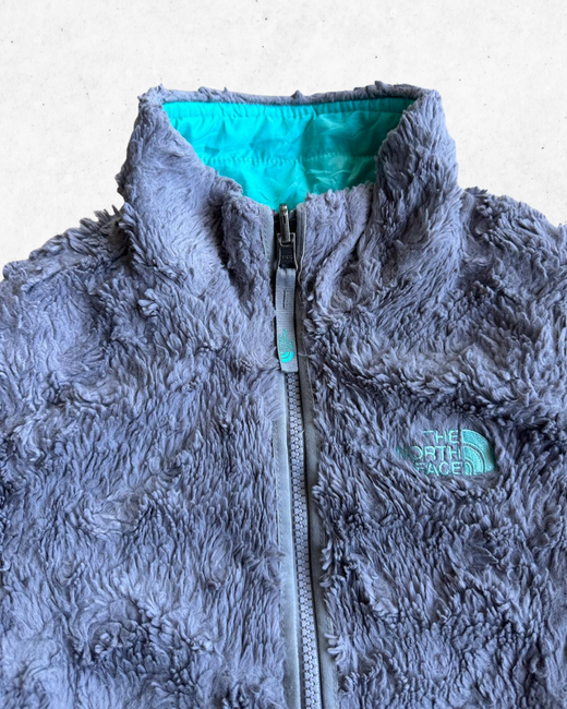 Abrigo The North Face Reversible Niños Turquesa y Gris S