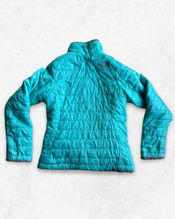 Abrigo The North Face Reversible Niños Turquesa y Gris S