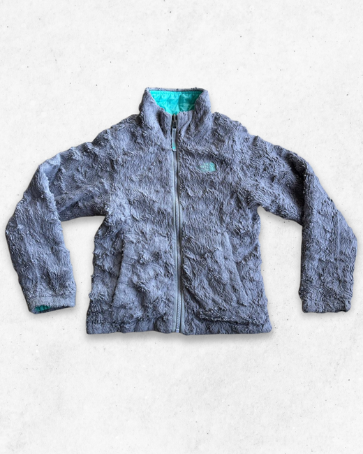 Abrigo The North Face Reversible Niños Turquesa y Gris S