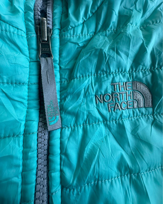Abrigo The North Face Reversible Niños Turquesa y Gris S