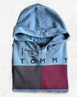 Sudadera Tommy Hilfiger Mujer Gris L